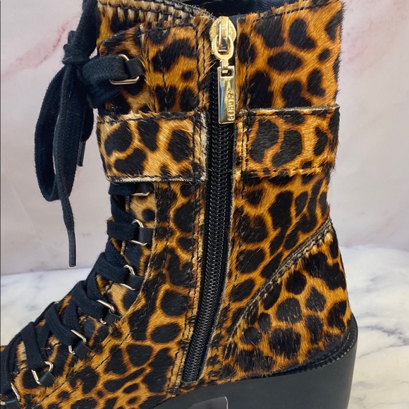 NWT SCHUTZ Leopard Print Women's Boots Size 7 - Picture 5 of 10